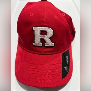 Men’s red adidas baseball hat Rutgers university